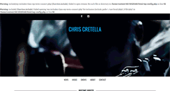 Desktop Screenshot of chriscretella.com